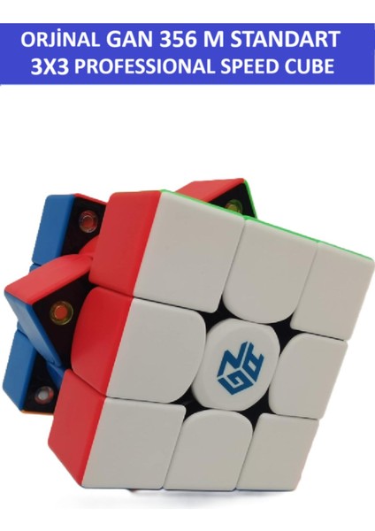 Gan 356 M Standart Profesyonel Magıc Speed Cube -Gan Profesyonel Zeka Sabır Küpü