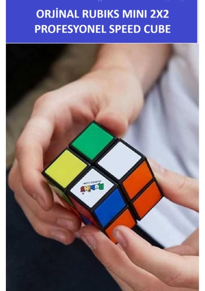 Mini 2x2 Profesyonel Speed Cube-2x2 Zeka Küpü-Sabır Küpü-Wca Turnuva Küpü