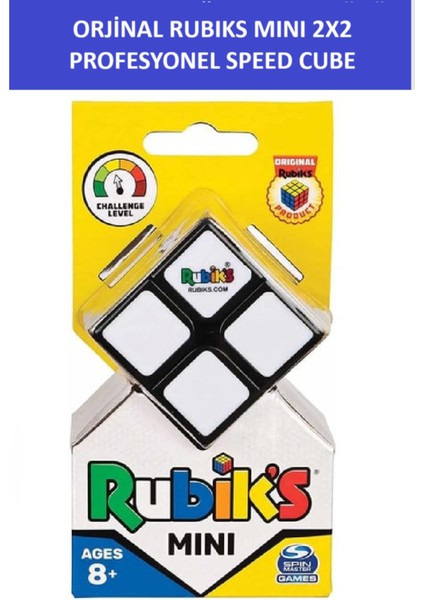 Mini 2x2 Profesyonel Speed Cube-2x2 Zeka Küpü-Sabır Küpü-Wca Turnuva Küpü