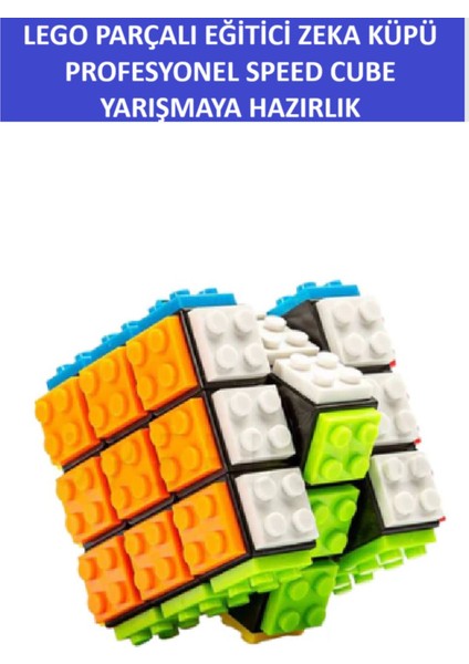 Yapı Parçalı Eğitici Sabır Küpü Zeka Küpü 3X3X3 Profesyonel Speed Cube Küp Dünyasına Giriş Küpü