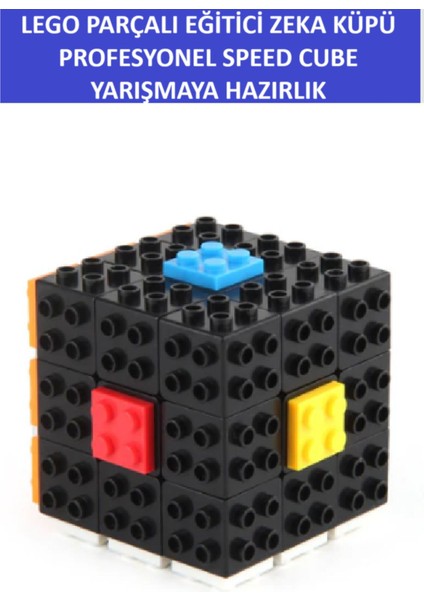 Yapı Parçalı Eğitici Sabır Küpü Zeka Küpü 3X3X3 Profesyonel Speed Cube Küp Dünyasına Giriş Küpü