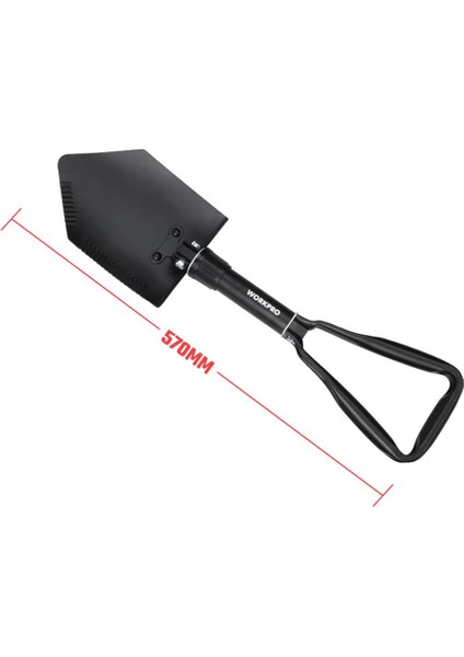 WP335006 570MM Katlanabilir Çok Amaçlı Profesyonel Kamp Küreği