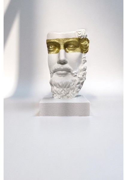 Sonsuzluğun Yüzü (Visage D'éternité) - Dekoratif ve Hediyelik Beton Antik Yüz Heykeli modelleri