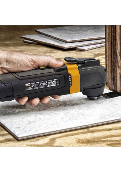 Cat DX49.1 350WATT Profesyonel Çok Amaçlı Devir Ayarlı Kesme Raspalama ve Zımpara + 14 Adet Aksesuar