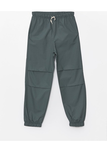 Yeni Sezon Rahat Kalip Beli Lastikli Erkek Cocuk Jogger Pantolon - S4O223Z4