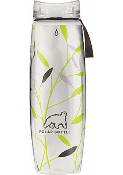 Bottle Ergo Insulated Graphic Termos 0.65 Litre-Pembe-Yeşil