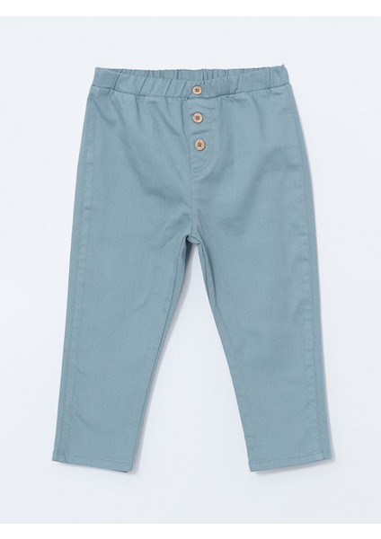 Yeni Sezon Beli Lastikli Basic Erkek Cocuk Pantolon - S5HS43Z1