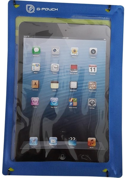 G Pouch Su Geçirmez IPad Air Kılıfı-Mavi
