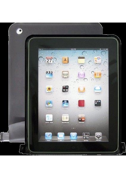 Su Geçirmez IPad Uyumlu Kılıf-Siyah