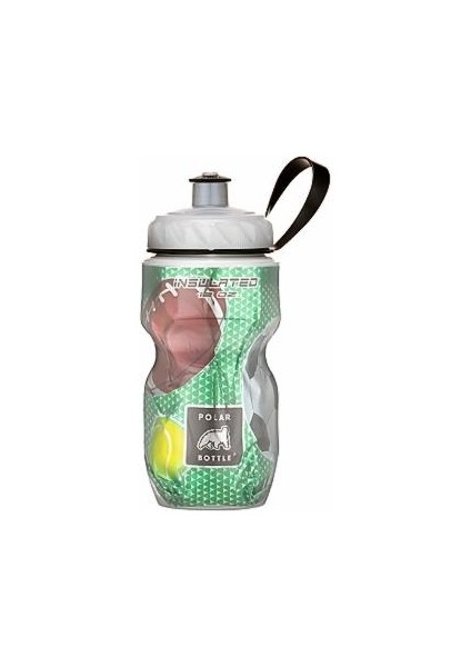 Bottle Insulated Graphic Termos 0.35 Litre-Yeşil
