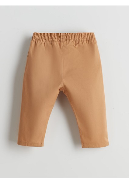Yeni Sezon Beli Lastikli Basic Erkek Bebek Pantolon - S55424Z1