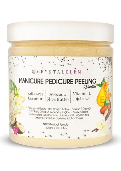 Manikür Pedikür Peeling El Ayak Bakımı Scrub