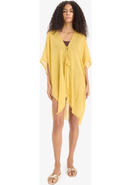 Regular Fit Pamuklu Kimono Z0696AZ25SP fiyatları