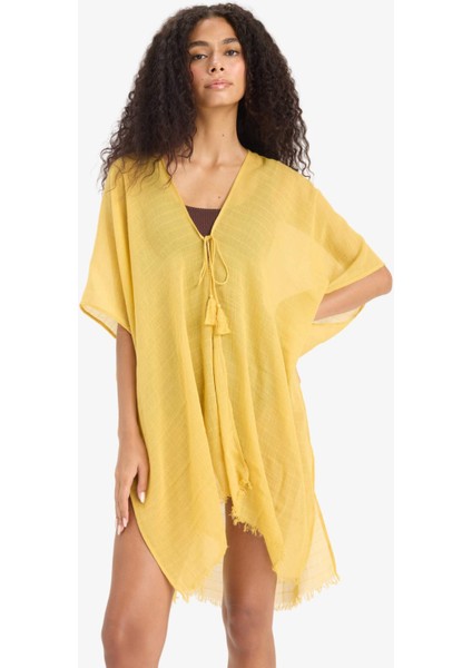 Regular Fit Pamuklu Kimono Z0696AZ25SP fırsatları