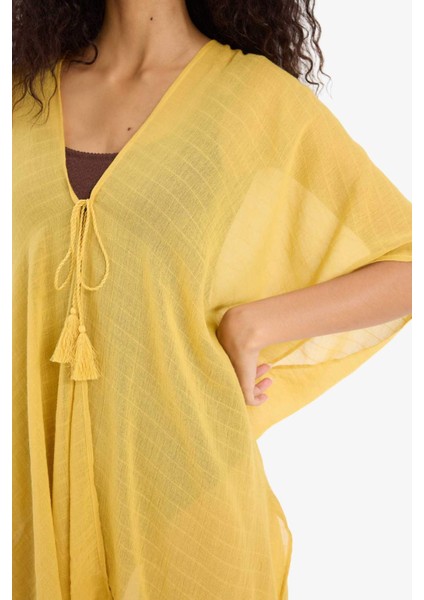 Regular Fit Pamuklu Kimono Z0696AZ25SP indirimleri