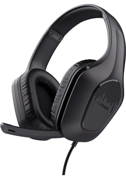 Gaming Gxt 415 Zirox Hafif Oyun Kulaklıkları, Pc, Xbox, Ps4, Ps5, Switch, Mobil Bilgisayar, 3,5 mm Bağlantı, Katlanabilir Mikrofon, Kablolu Kulaklık 2 M Üstü Kulak Üstü Siyah