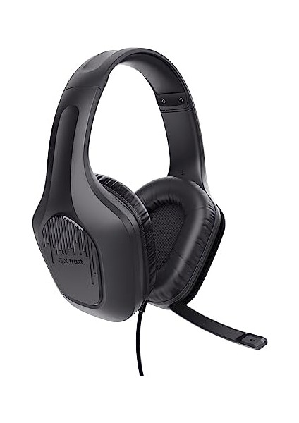 Gaming Gxt 415 Zirox Hafif Oyun Kulaklıkları, Pc, Xbox, Ps4, Ps5, Switch, Mobil Bilgisayar, 3,5 mm Bağlantı, Katlanabilir Mikrofon, Kablolu Kulaklık 2 M Üstü Kulak Üstü Siyah