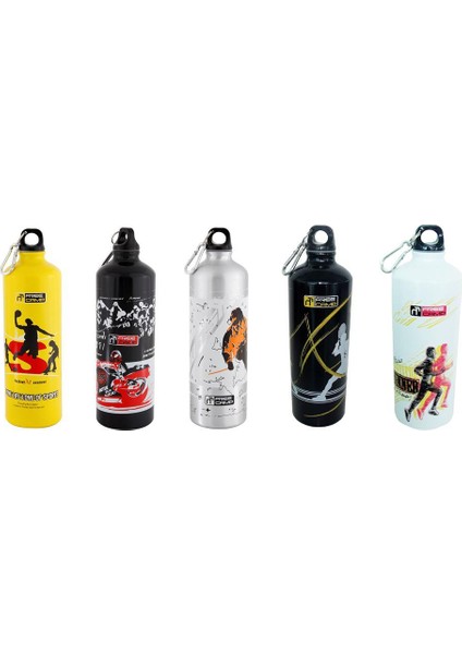 AND604 Büyüksu Alüminyum Sporcu Şişesi 900 ml