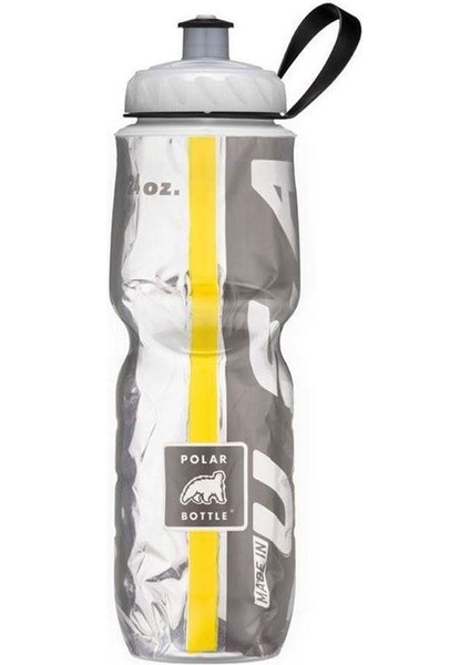 Bottle Insulated Team Sports Termos 0.70 Litre-Siyah-Sarı