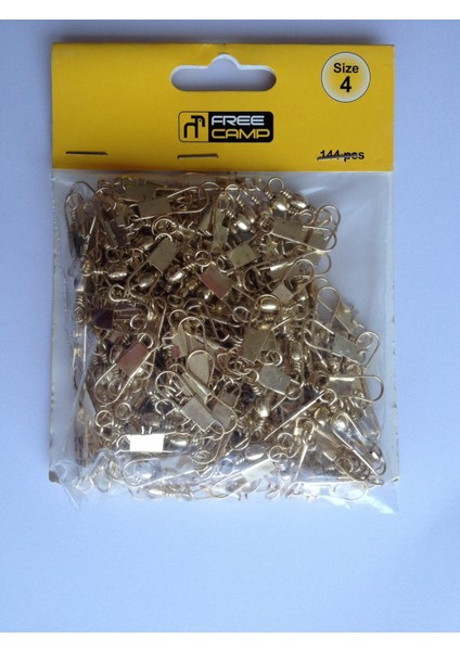 Mitchell No: 4 144&APOS;LÜ Kilitli Klipsli Fırdöndü