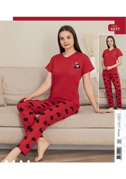 Kadın Ikili Pijama Takımı