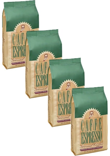 Mehmet Efendi Kurukahveci Caffe Espresso Öğütülmüş Espresso Kahve 250 gr x 4 Adet
