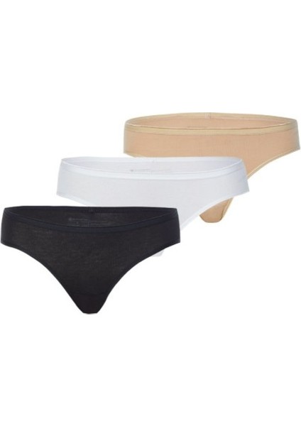 3'lü Paket Iz Yapmayan Kadın Slip Külot