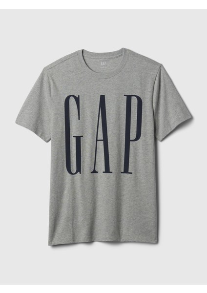 Erkek Gri Everyday Soft Gap Logo T-Shirt