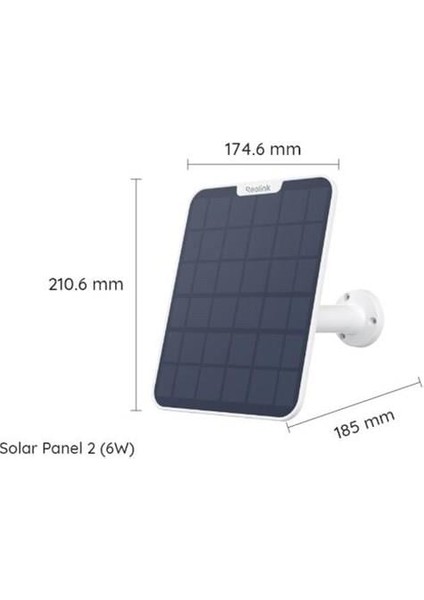 Reolınk Solar Panel 2 5.8WATT Beyaz