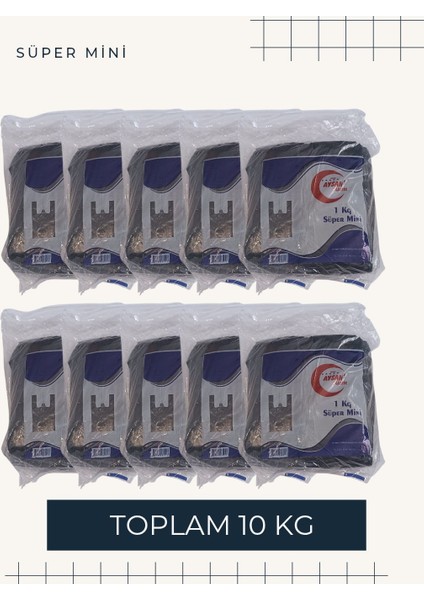 Süper Mini Atlet Poşet 10 KG - Aysan Siyah Süper Mini indirimleri