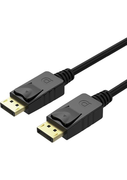 Unıtek Dısplayport 1.2 Kablo 2mt 4K&60Hz (Y-C608BK)