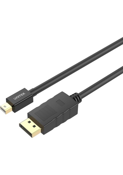 Unıtek Mını Dısplayport To Dısplayport Kablo 2mt 4K&60Hz (Y-C611BK)
