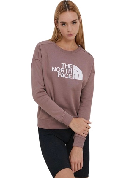 The Northface Drew Peak Crew Pembe Sweatshirt NF0A3S4G0TA1