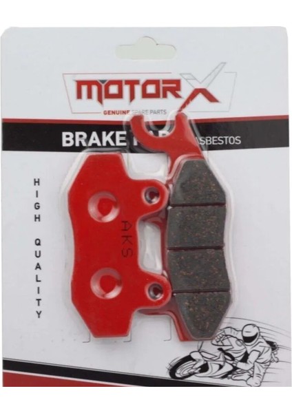 Disk Balata Ön Cub Çengelli / Rks Rn 180 (Kırmızı)
