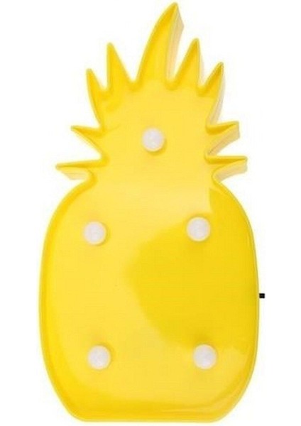 Ananas Şeklinde Ledli Dekoratif Eğlenceli Çocuk Gece Lambası