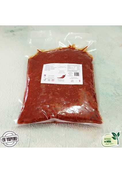 Acı Biber Salçası 1 kg (Vakumlu)