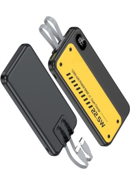10000 Mah Hızlı Şarj Özellikli Aynı Anda 4 Cihazı Şarj Edebilen Powerbank
