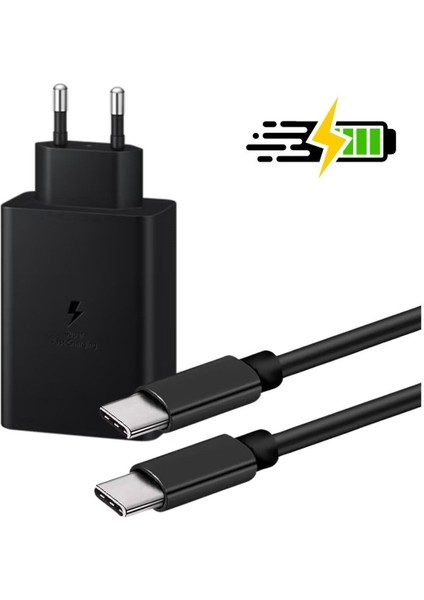 65W Hızlı Şarj Edebilen Type C Uçlu Şarj Aleti