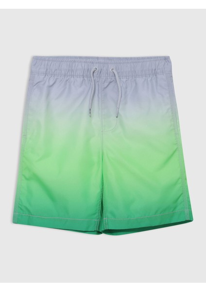 Erkek Çocuk Yeşil 6'' Renk Geçişli Mayo fiyatları