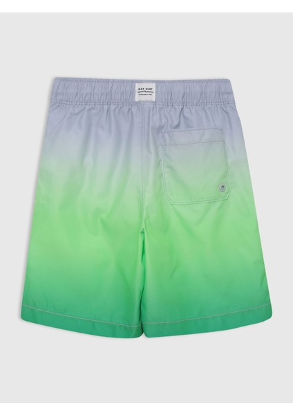 Erkek Çocuk Yeşil 6'' Renk Geçişli Mayo modelleri