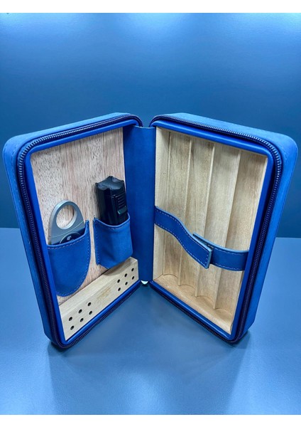 %100 Deri Profesyonel Puro Çantası Seyahat Humidoru 3'lü Set (Puro Makası, Puro Çakmağı, Humidor) fiyatları