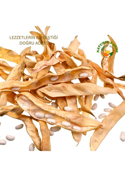 Naturel Yerli Ispir Kuru Fasulye 1 kg