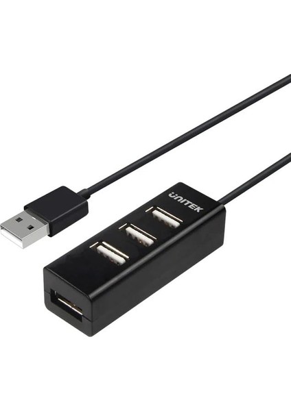 Unıtek Type-A To 4 Port Usb2.0 Hub 80CM Kablo (Y-2140)