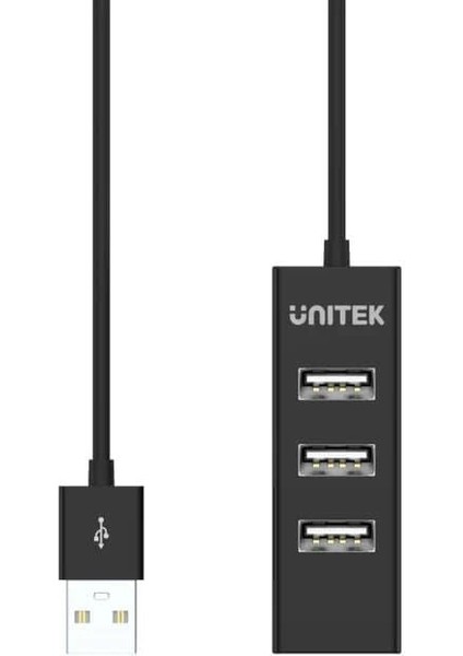 Unıtek Type-A To 4 Port Usb2.0 Hub 80CM Kablo (Y-2140)