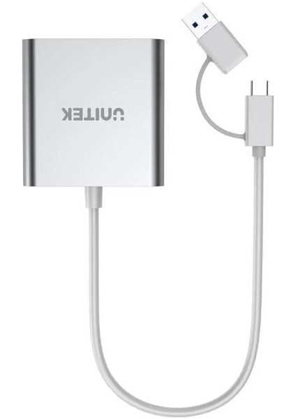 Unıtek Usb-C/a To Hafıza Kart Okuyucu Sd/cf/mıcro Sd 5gbps (Y-9313D)