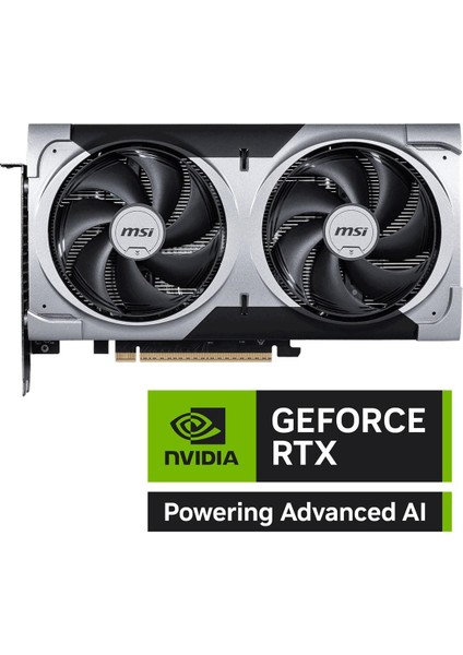 Msı Geforce Rtx 5060 Tı 8g Ventus 2x Oc Plus 8gb Gddr7 128B DX12 Pcıe 5.0 X16 (3xdp 1xhdmı)