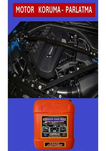 Ribbonwax Rb Motor Protction ( Motor Koruma + Parlatma Cilası ) 5 Lt
