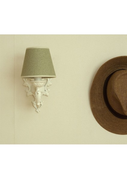 Ponti Tekli Aplik Krem-Yeşil fiyatları