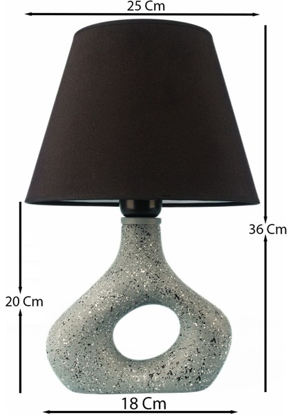Serenit Handmade Dekoratif Seramik Abajur modelleri