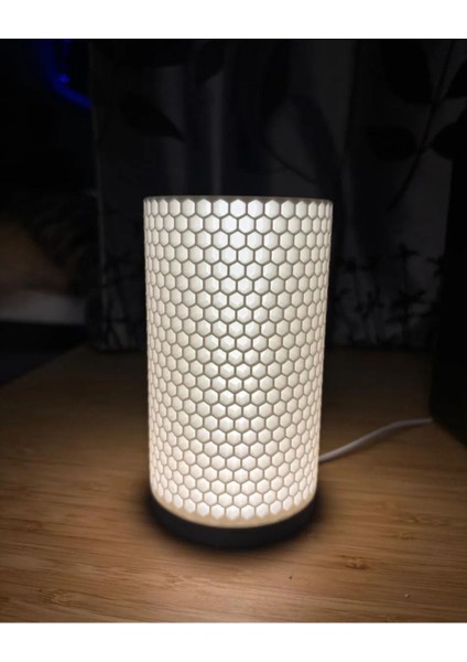 Hivelight Petek LED Dekoratif Abajur Masa/gece Lambası (Usb'li) - 7.5X12CM